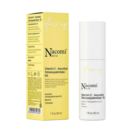 Nacomi - *Next Lvl* - Serum mit Vitamin C Ascorbyl Tetraisopalmitat 5 % Glow Up