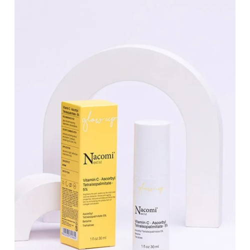 Nacomi - *Next Lvl* - Serum mit Vitamin C Ascorbyl Tetraisopalmitat 5 % Glow Up