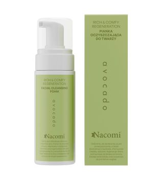 Nacomi - *Rich & Comfy Regeneration* – Gesichtsreinigungsschaum mit Avocado