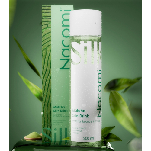 Nacomi - *Silk* - Gesichtsessenz Matcha Skin Drink