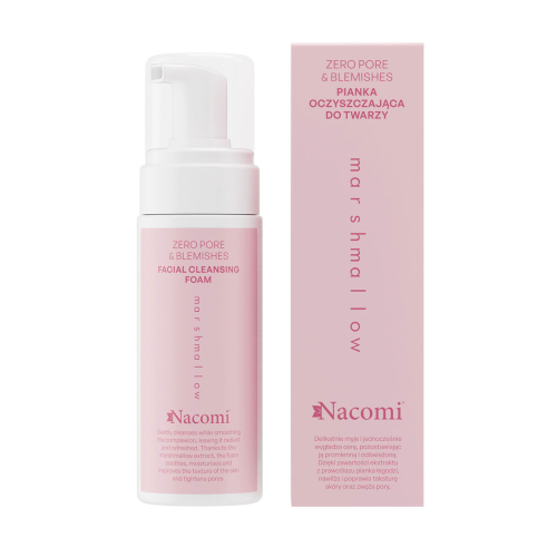 Nacomi - *Zero Pore & Blemishes* – Marshmallow-Gesichtsreinigungsschaum