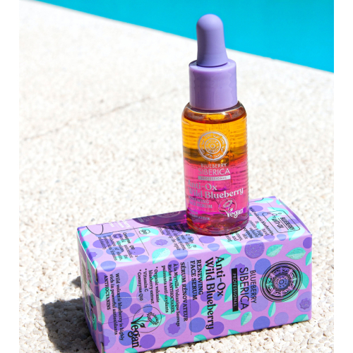 Natura Siberica - *Blueberry Siberica* - Erneuerung des Gesichtsserums