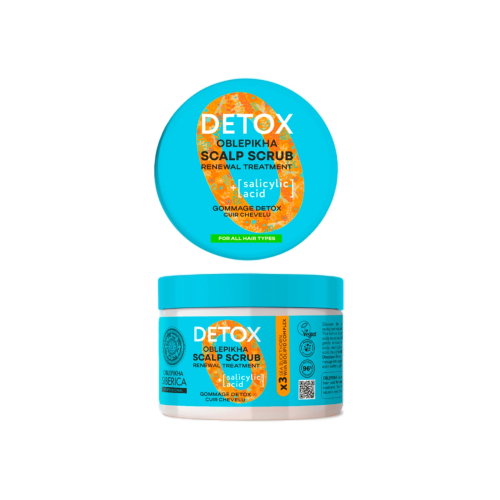 Natura Siberica - Haarpeeling Oblepikha Detox - Für alle Haartypen