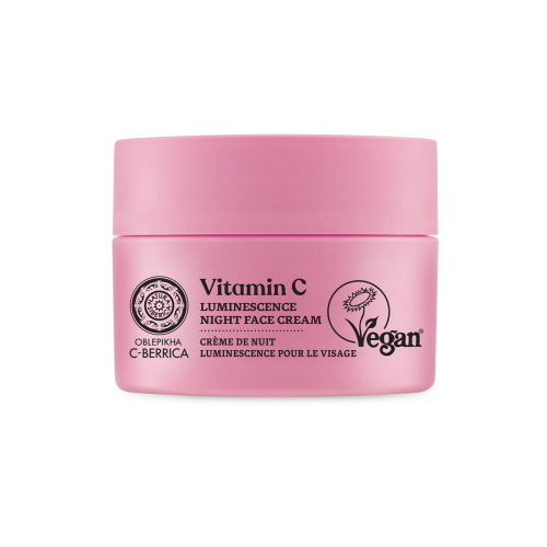 Natura Siberica - *Oblepikha C-Berrica*  – Aufhellende Nachtgesichtscreme mit Vitamin C