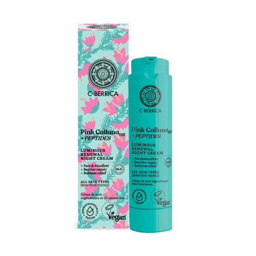 Natura Siberica - *Pink Calluna* - Regenerierende und aufhellende Nachtcreme