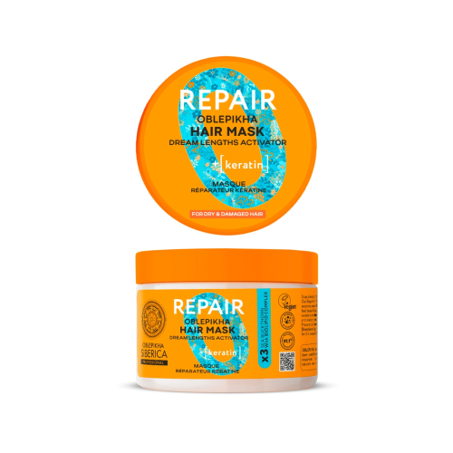 Natura Siberica - *Repair* - Reparierende Maske mit Keratin