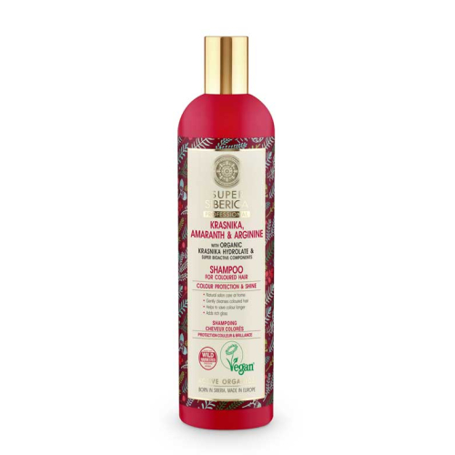 Natura Siberica - * Super Siberica * - Shampoo für gefärbtes Haar - Kamtschatka Cranberry, Amaranth und Arginin