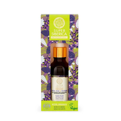 Natura Siberica - * Super Siberica * - Flüssiger Kapillarfüller für schwaches Haar - Kiefer, Rosen und Proteine