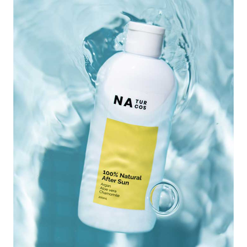 Naturcos - Lotion After sun 100% natürlich - Argan, Aloe Vera, Kamille