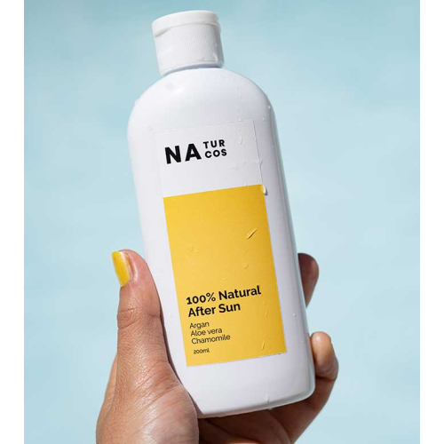 Naturcos - Lotion After sun 100% natürlich - Argan, Aloe Vera, Kamille
