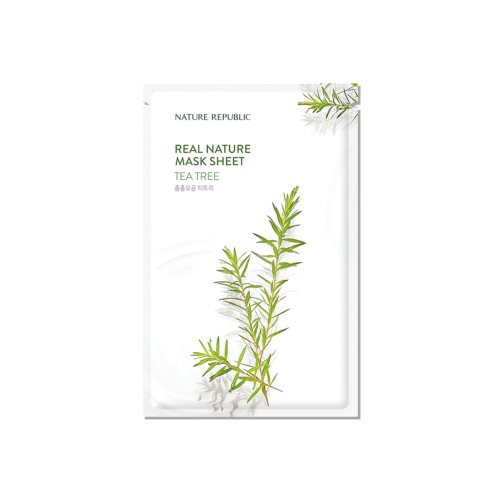 Nature Republic - Gesichtsmaske Real Nature Tea Tree