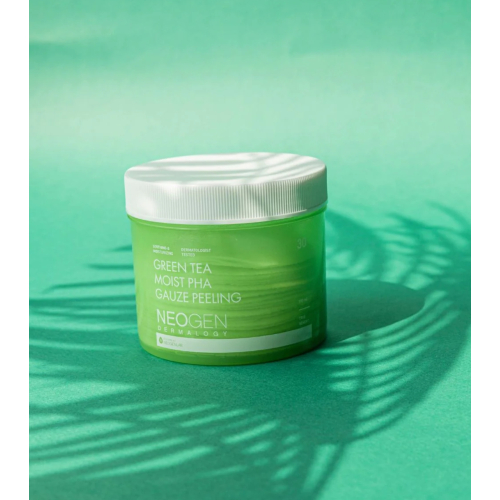 Neogen - Peeling-Pads für das Gesicht - Green Tea Moist Pha Gauze Peeling