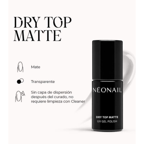 NeoNail - Semi-permanentes Make-up - Dry Top Matte
