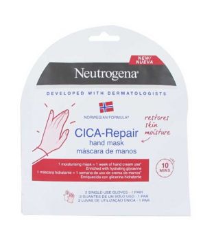 Neutrogena - Feuchtigkeitsspendende Handmaske CICA-Repair
