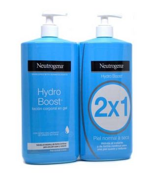 Neutrogena - Hydro Boost Pack 2 Gel-Körperlotionen - Normale bis trockene Haut