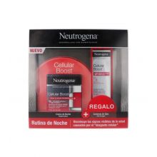 Neutrogena - Pack Cellular Boost regenerierende Nachtcreme 50 ml + Cellular Boost Anti-Falten-Augenkontur 15 ml