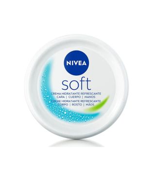 Nivea – Intensive Feuchtigkeitscreme Soft 375 ml – Gesicht, Körper und Hände