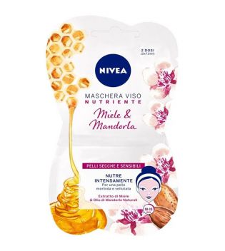 Nivea - Pflegende Gesichtsmaske - Honig- und Mandelöl