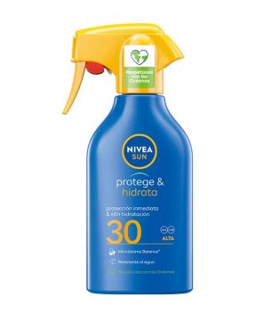 Nivea Sun - Sonnencreme schützt und spendet Feuchtigkeit Spray - SPF30: Hohe