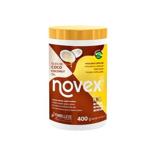 Novex - *Coconut Oil* – Haarmaske gepflegtes, weiches und seidiges Haar 400 g