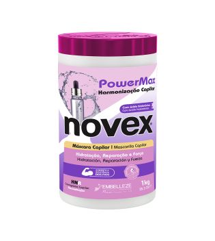 Novex - *PowerMax* - Haarmaske 1 kg - Feuchtigkeit, Reparatur und Stärke