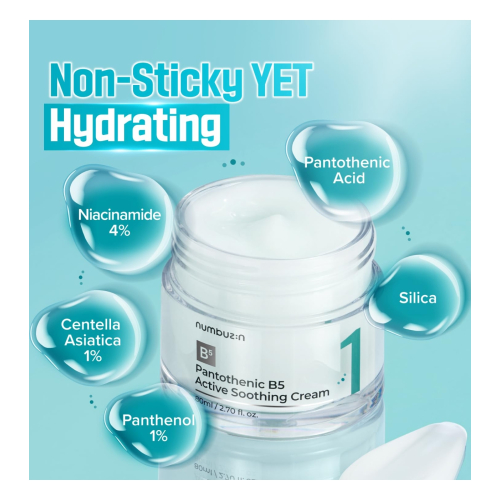 Numbuzin - Beruhigende Creme No.1 Pantothenic B5 Active