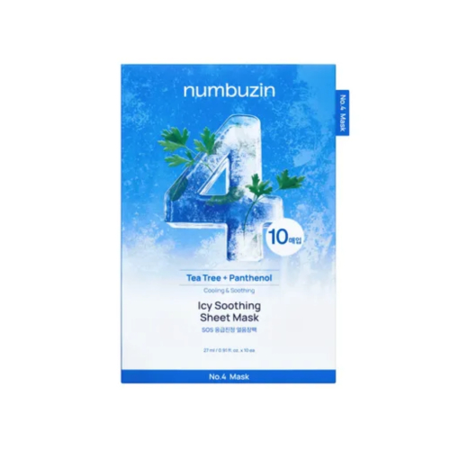 Numbuzin - Erfrischende Gesichtsmaske No.4 SOS Icy Soothing