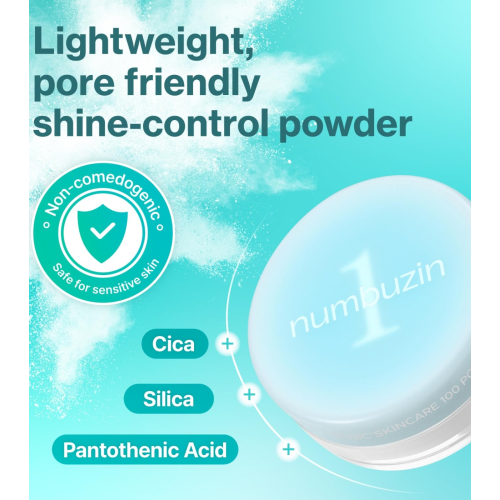 Numbuzin - Mattierende Puder No.1 Pantothenic Skincare 100 Powder