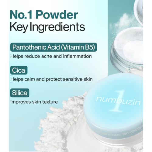 Numbuzin - Mattierende Puder No.1 Pantothenic Skincare 100 Powder