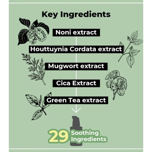 Numbuzin - Beruhigendes Serum No. 7 Mild Green Soothing