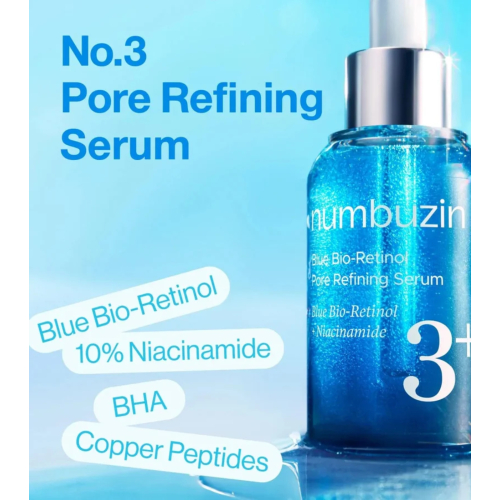 Numbuzin - Porenverfeinerndes Serum No.3 Blue Bio-Retinol