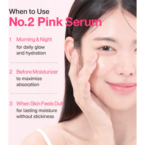 Numbuzin - Aufpolsterndes Serum No.2 Rose PDRN Collagen Plumping