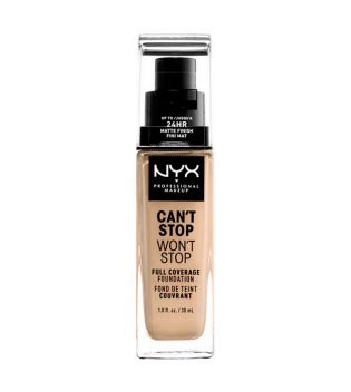 Nyx Professional Makeup - Can't Stop won't Stop Foundation - CSWSF07: Buff
