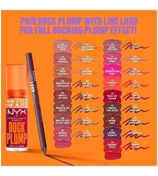Nyx Professional Makeup – Volumengebender Lipgloss Duck Plump - 06: Brick Of Time