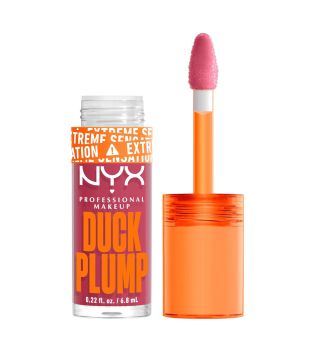 Nyx Professional Makeup – Volumengebender Lipgloss Duck Plump - 09: Strick A Rose
