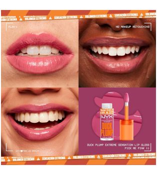 Nyx Professional Makeup – Volumengebender Lipgloss Duck Plump - 11: Pick Me Pink
