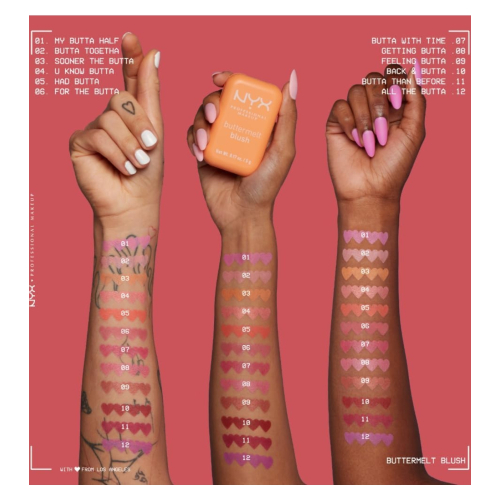 NYX Professional Makeup - Puderrouge Buttermelt - 04: U Know Butta