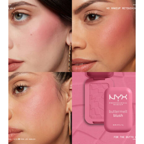 NYX Professional Makeup - Puderrouge Buttermelt – 06: For the Butta