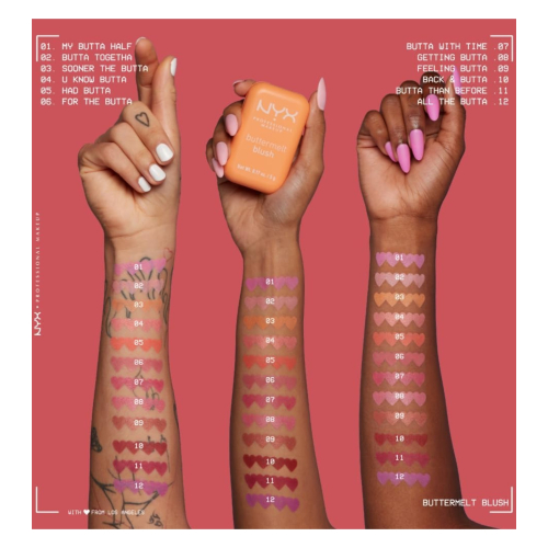 NYX Professional Makeup - Puderrouge Buttermelt – 06: For the Butta