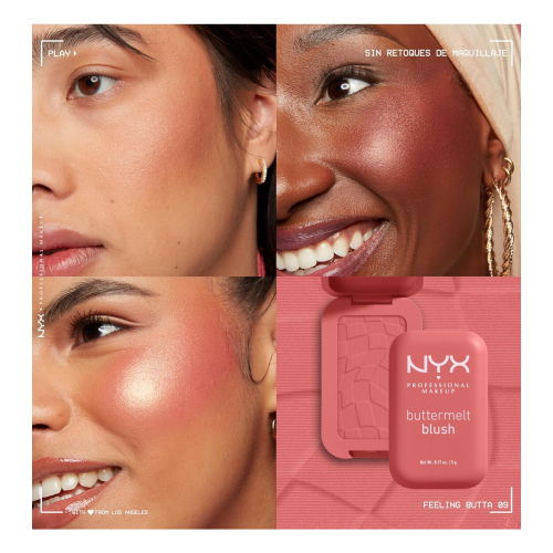 NYX Professional Makeup – Puderrouge Buttermelt – 09: Feeling Butta