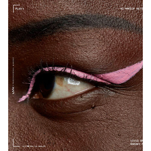 Nyx Professional Makeup – Matter flüssiger Eyeliner Vivid Brights - 09: Sneaky Pink