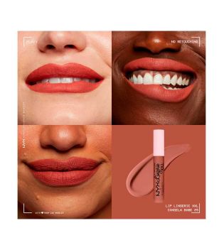 Nyx Professional Makeup - Matter flüssiger Lippenstift Lip Lingerie XXL - Candela Babe