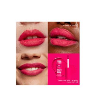 Nyx Professional Makeup – Flüssiger Lippenstift Smooth Whip Matte Lip Cream - 10: Pillow Fight