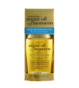 OGX - Extra durchdringendes und erneuerndes Öl Argan Oil of Morocco - Trockenes und sprödes Haar