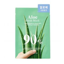 Olive Young - *Bringgreen* - 90 % Gesichtsmaske - Aloe