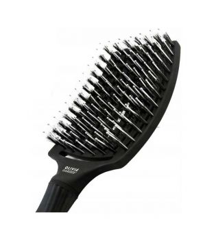 Olivia Garden - Haarbürste Fingerbrush Combo Large - Black