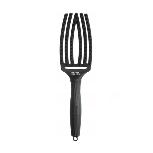 Olivia Garden – Haarbürste Fingerbrush Combo Medium - Full Black Medium