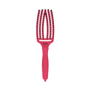 Olivia Garden – Haarbürste Fingerbrush Combo Medium - Hot Pink