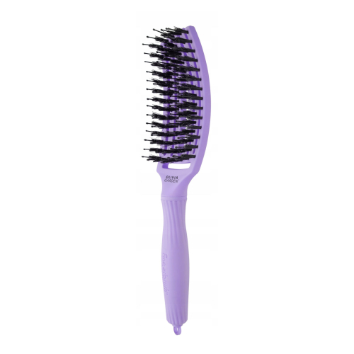 Olivia Garden – Haarbürste Fingerbrush Combo Medium - Lavender