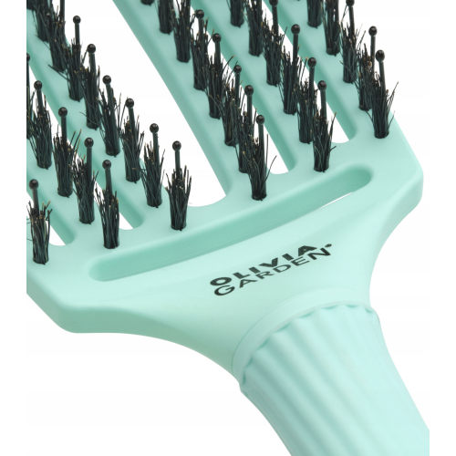 Olivia Garden – Haarbürste Fingerbrush Combo Medium - Mint